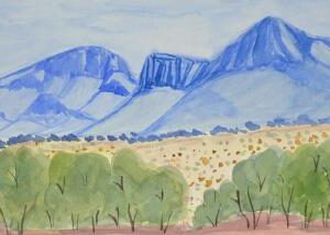 Haasts Bluff, NT - Painting - Lenie Namatjira