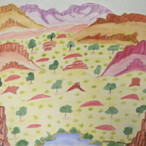 Rutjipma (Mt Sonder, NT) - Emerging Artists - Gwenda Namatjira