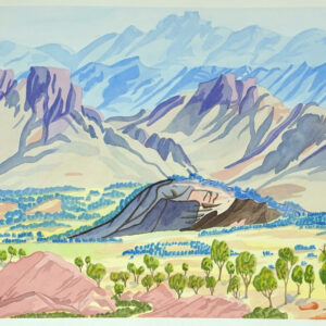 Hermannsburg Ranges, NT - Painting - Dellina Inkamala