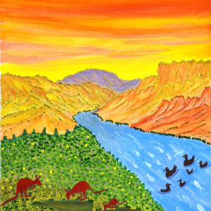Ormiston Gorge, NT - Emerging Artists - Dianne  Inkamala