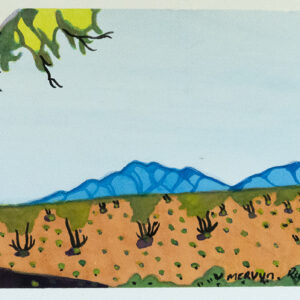 Mt. Riddick, NT - Painting - Mervyn Rubuntja