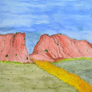 Near Docker River, NT - Established Artists - Ricky Connick