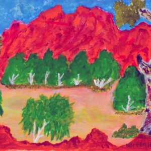 Inspired from a photograph from the SAM Archive Adelaide - Painting - Noreen  Hudson