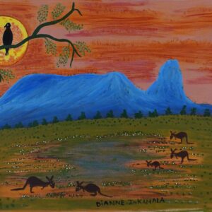 Rutjipma (Mt Sonder) , NT - Emerging Artists - Dianne  Inkamala