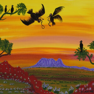 Tjoritja at Sunset - Emerging Artists - Dianne  Inkamala