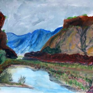 Yaparlpa (Glen Helen), NT - Painting - Reinhold Inkamala