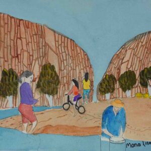 Water at Alice Springs - Emerging Artists - Mona Lisa Clements