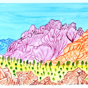 West Macdonnell Ranges - Emerging Artists - Mandy Malbunka