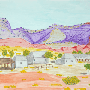 Old Hermannsburg mission, the first mission - Emerging Artists - Carita Coulthard