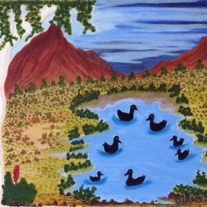 Ormiston Gorge - Emerging Artists - Dianne  Inkamala