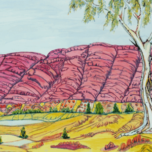 Yaparlpa (Glen Helen), NT - Painting - Kathy Inkamala