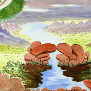 Tjoritja (West MacDonnell Ranges), NT - Emerging Artists - Dianne  Inkamala