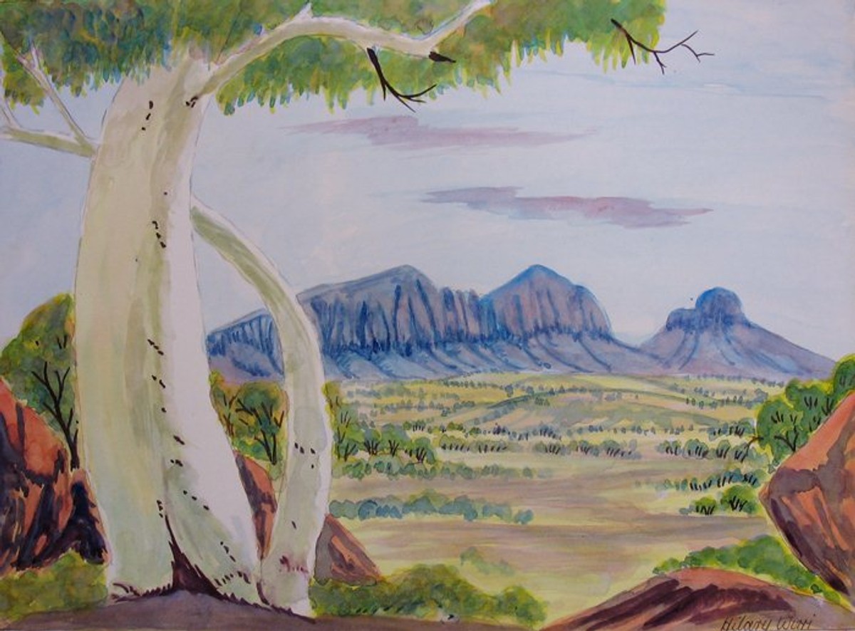 Rutjipma (Mt Sonder) , NT by Hilary Wirri
