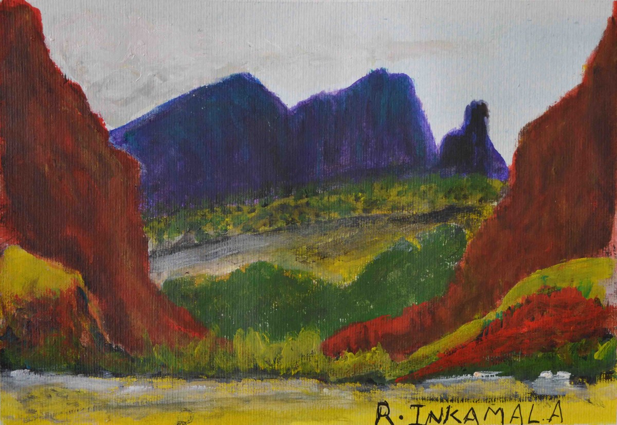 Rutjipma (Mt Sonder) by Reinhold Inkamala