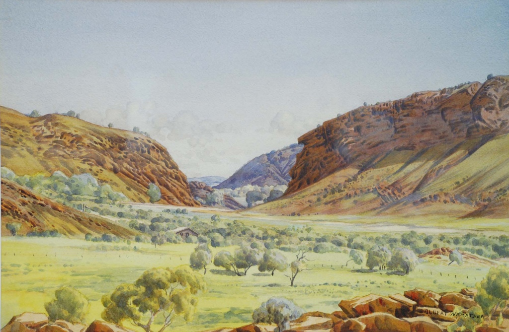 Albert Namatjira Australia S Most, Most Famous Australian Landscape Artists