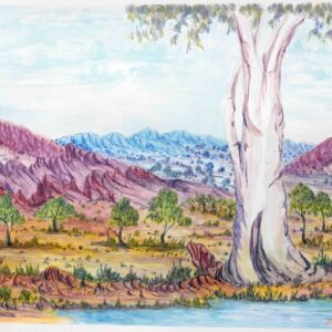 Tjoritja (West MacDonnell Ranges), NT - Painting - Marcus Wheeler