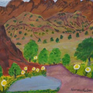 Tjoritja / West MacDonnell Ranges - Painting - Noreen  Hudson