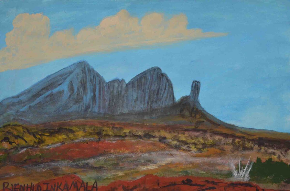 Rutjipma (Mt Sonder), NT - Painting - Reinhold Inkamala