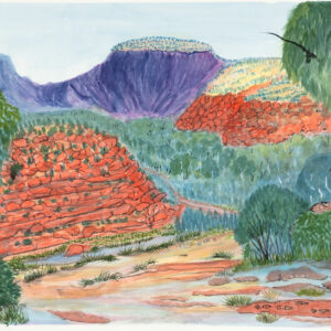 Ljalkaindirma (Mt Hermannsburg), NT - Painting - Selma Coulthard