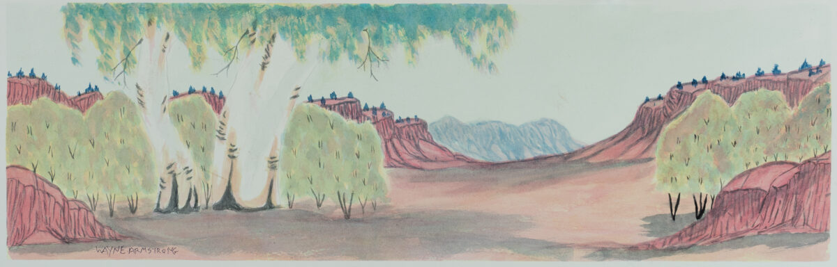 Tjoritja (West MacDonnell Ranges), NT - Painting - Wayne Armstrong