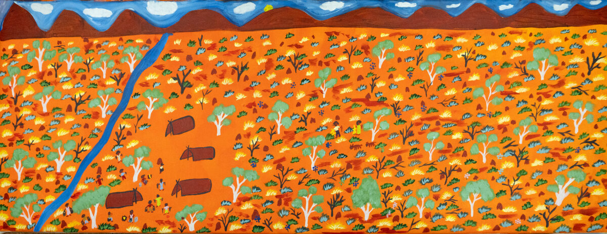 Mangalawarru East of Tennant Creek - Emerging Artists - Lindy Brodie