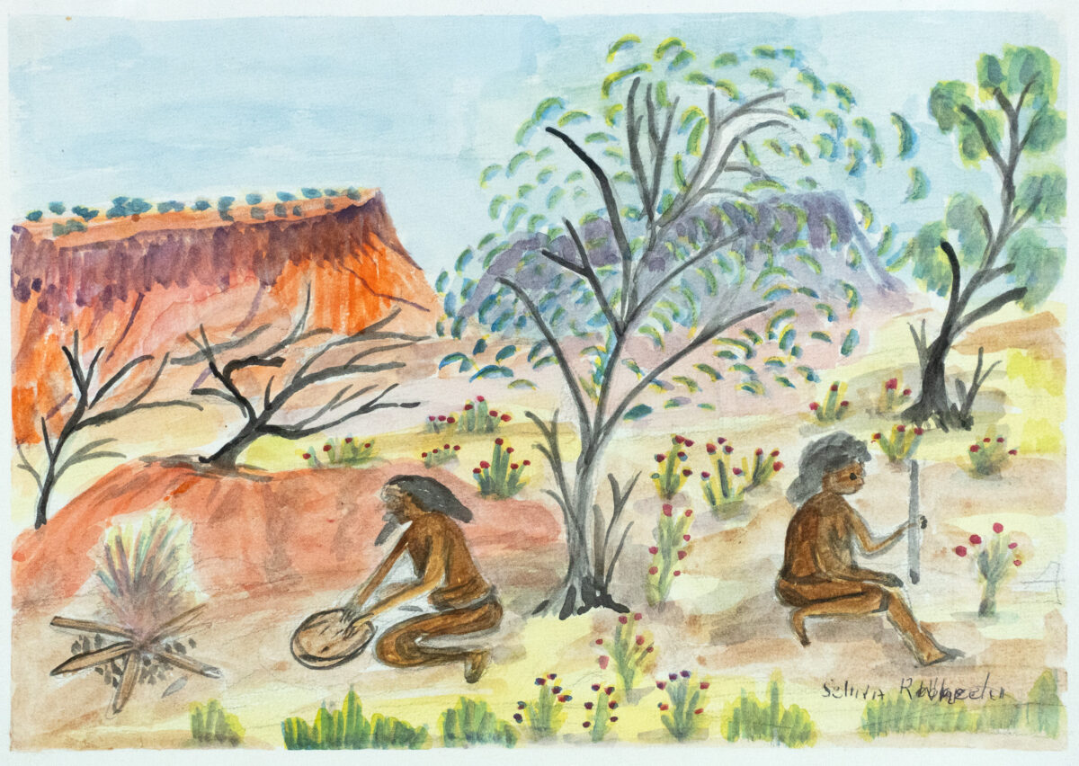 Camping out bush - Emerging Artists - Selina Wheeler