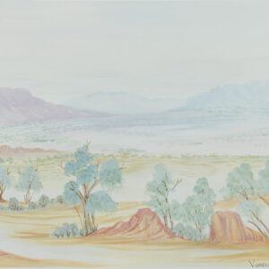 Tjoritja (West MacDonnell Ranges), NT - Painting - Vanessa Inkamala