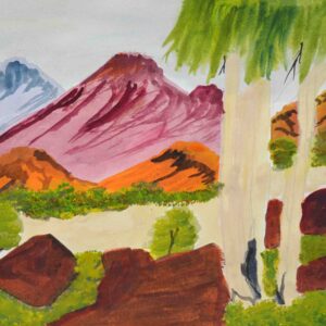 Tjoritja (West MacDonnell Ranges), NT - Painting - Noreen  Hudson