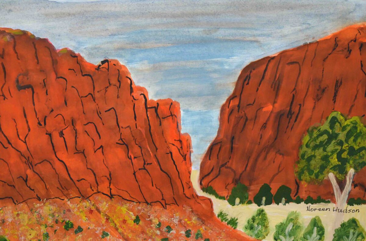 Simpsons Gap, NT - Established Artists - Noreen  Hudson