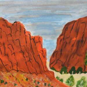 Simpsons Gap, NT - Established Artists - Noreen  Hudson