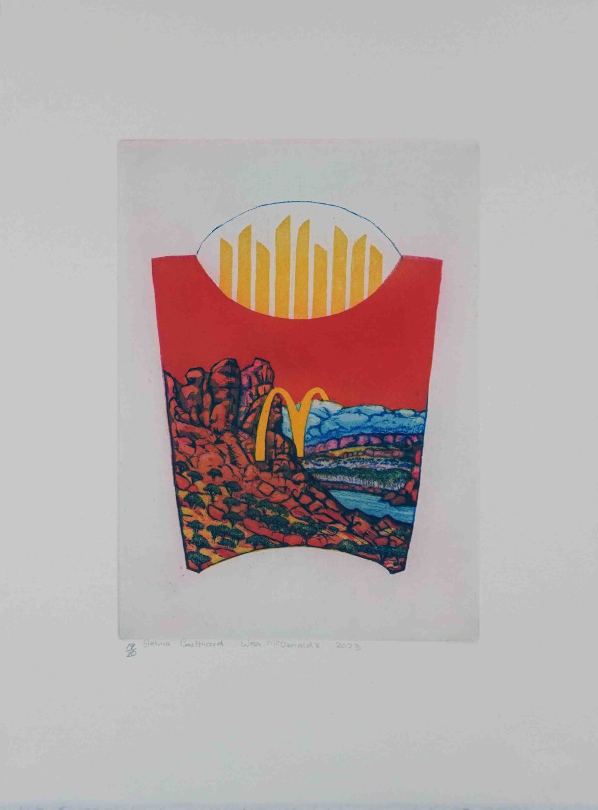 West McDonald's Ranges - Prints - Selma Coulthard