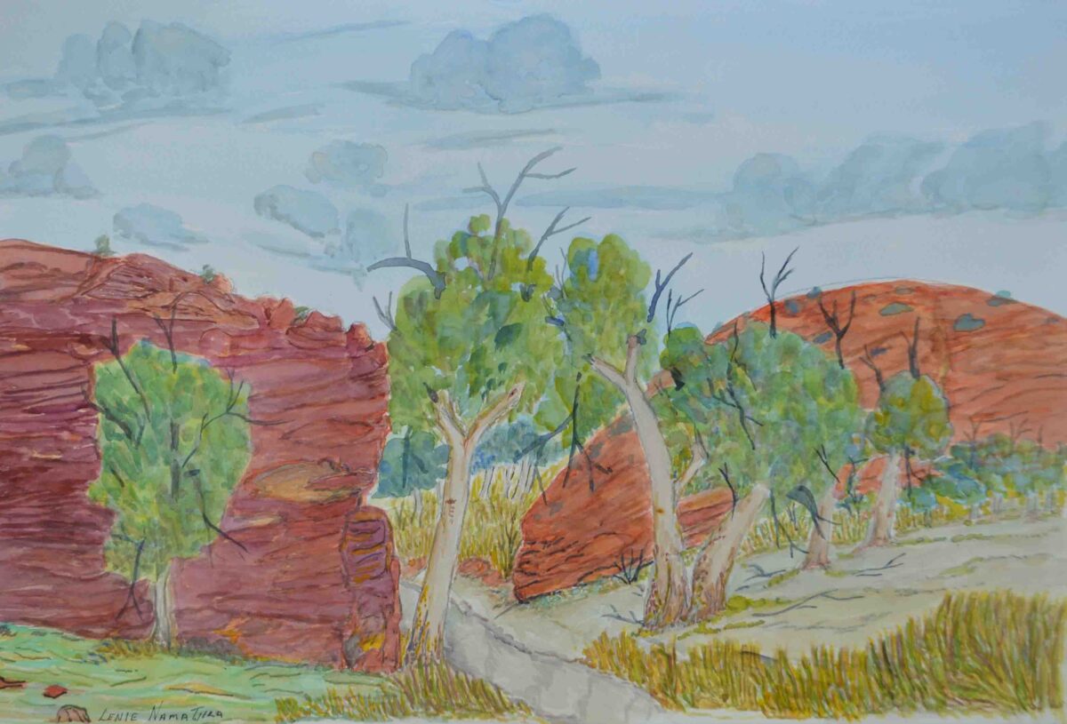 Honeymoon Gap, NT - Established Artists - Lenie Namatjira