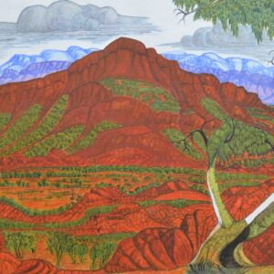 Tjuritja (West MacDonnell Ranges, NT) - Painting - Marie Abbott / Ramjohn