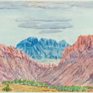 Tjoritja (West MacDonnell Ranges), NT - Painting - Betty Namatjira Wheeler