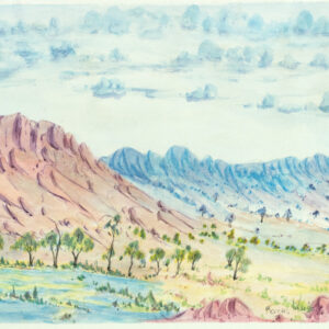 Tjoritja (West MacDonnell Ranges), NT - Painting - Marcus Wheeler